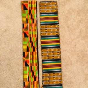 African Kente Scarf 🧣 cloth material 🧣